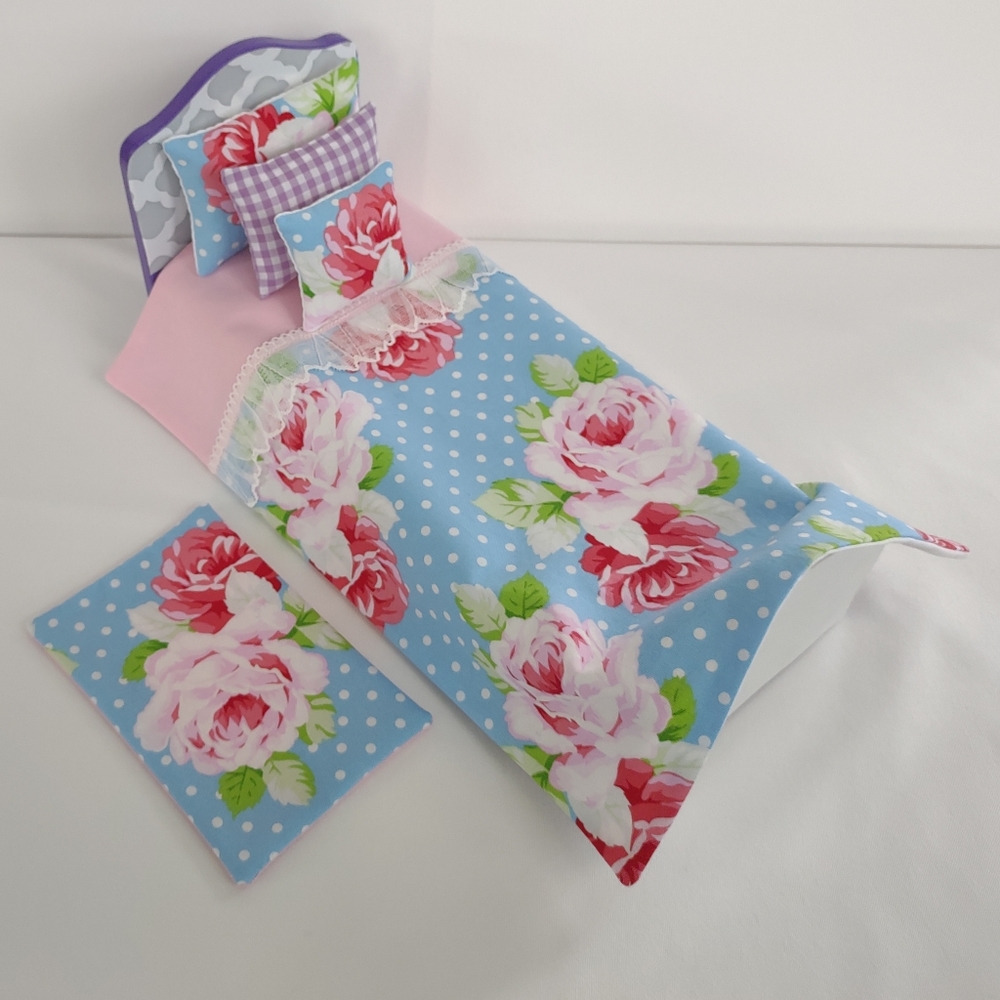 12 Inch Fashion Doll Bedding Set